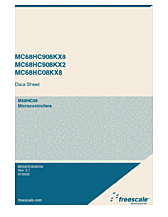 DataSheet MC68HC908KX8C pdf